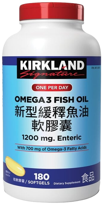 科克蘭 新型緩釋魚油軟膠囊