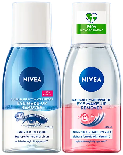 NIVEA 妮維雅 極淨透亮眼部卸妝液